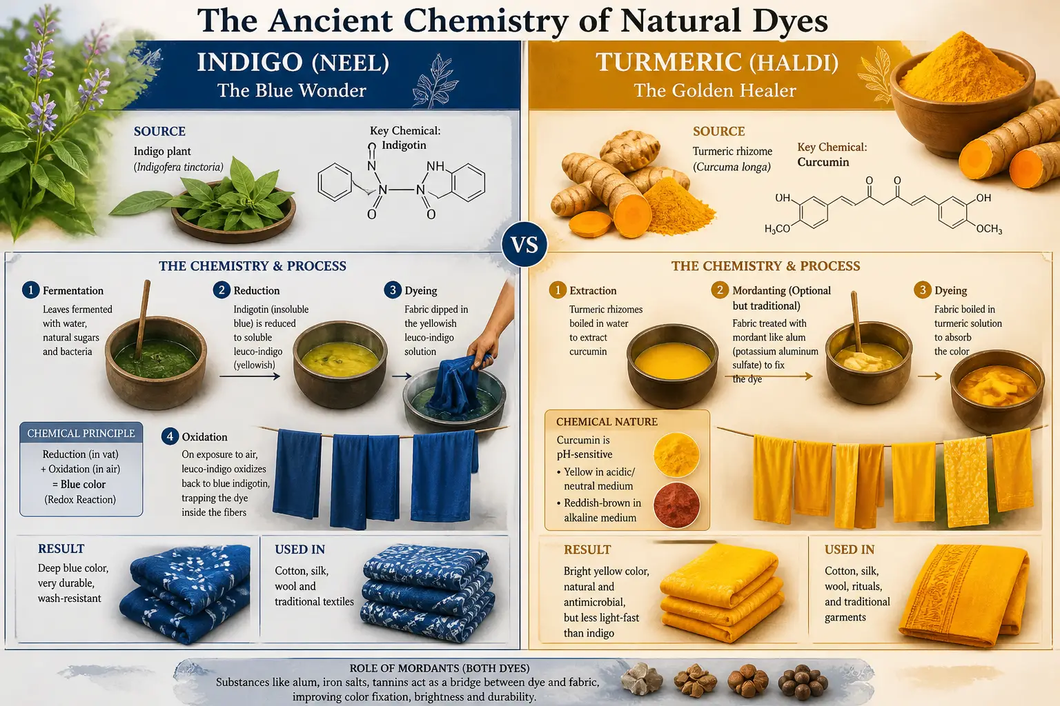 Natural Dyes and Mordants in Ancient India