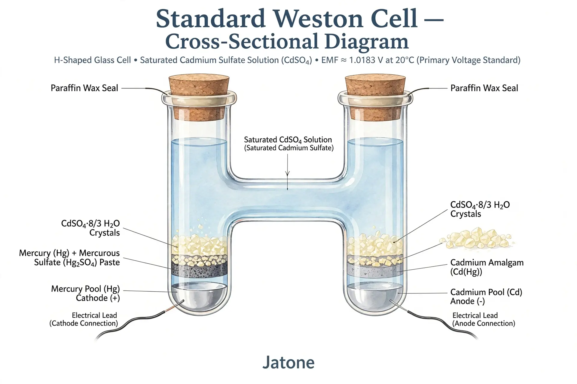 Weston Standard Cell Real Image